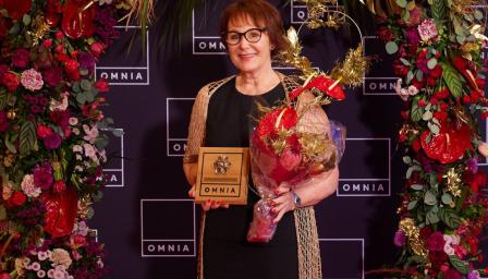 Tuula Tuhkanen Ammattilaisgaalassa.