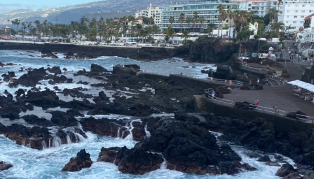 Puerto de la Cruzin rantamaisema.