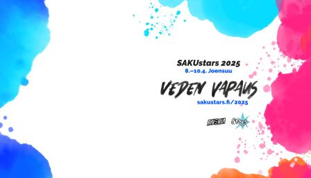 Sakustars kulttuurikilpailun banneri.