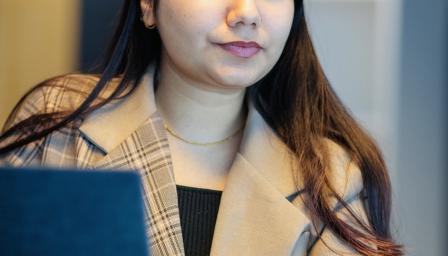 Omnia's student Elisa Prasain