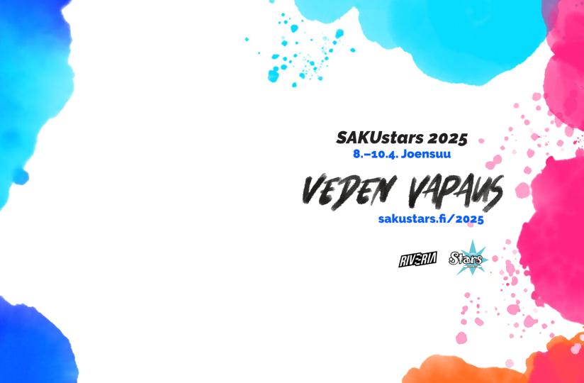 Sakustars kulttuurikilpailun banneri.