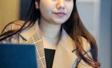 Omnia's student Elisa Prasain