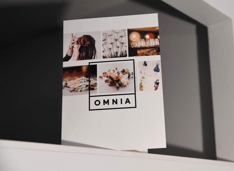 Omnian todistuskansio.