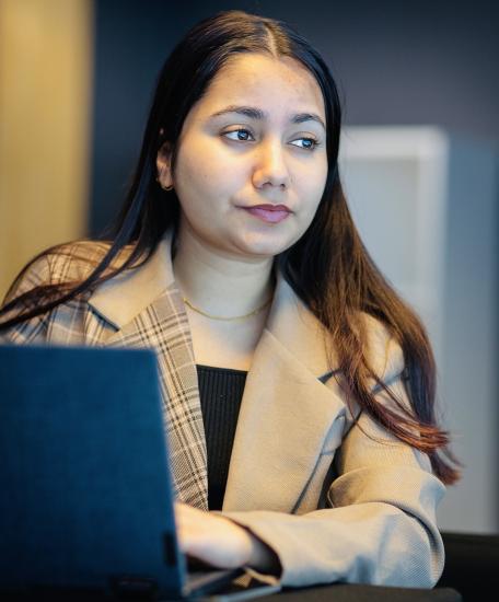 Omnia's student Elisa Prasain
