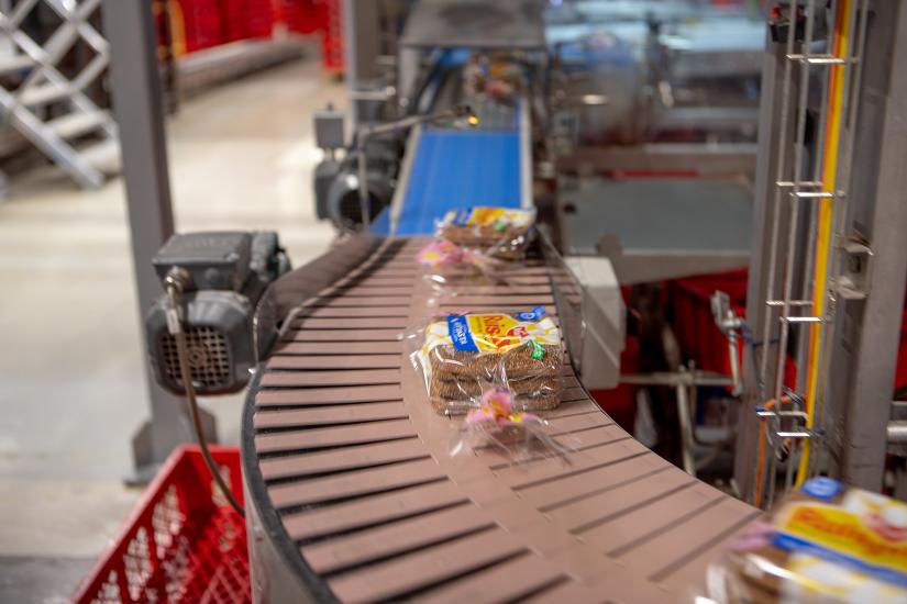 Vaasanin leipiä linjastolla.