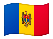 Flag of Moldova.