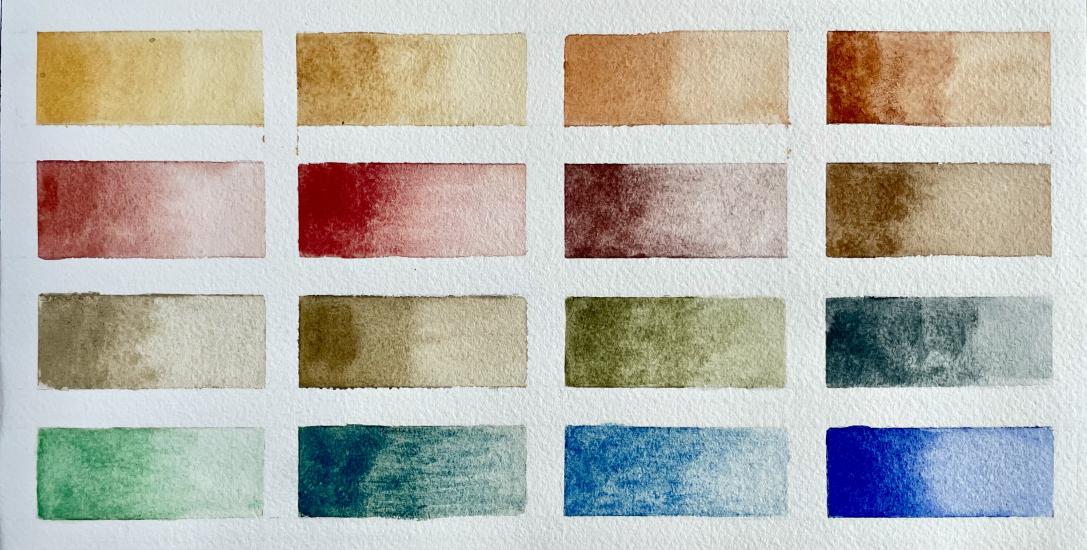 Historiallisia värejä.