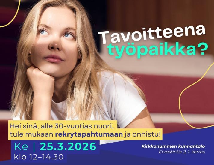 Kirkkonummen rekrytapahtuma -kuvituskuva